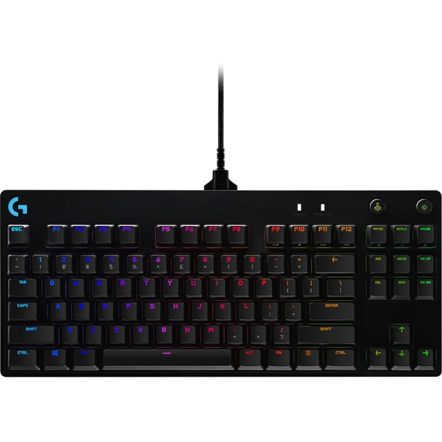 Logitech G Pro Mechanical Gaming Keyboard - keyboard - black - 920-009388 Keyboards -