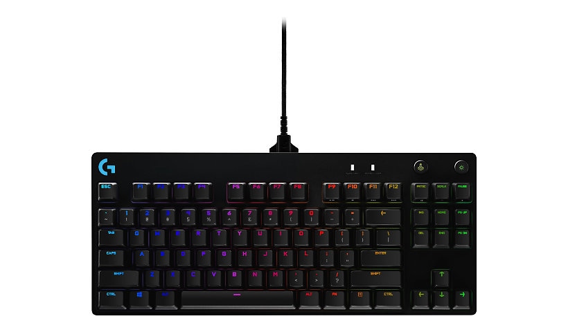 Logitech G Pro Mechanical Gaming Keyboard - keyboard - black