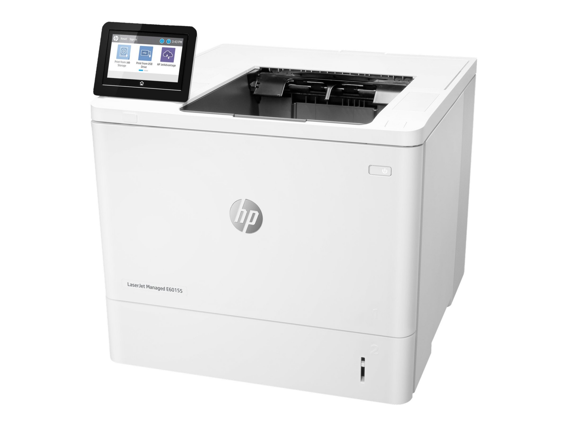 HP LaserJet Managed E60155 E60155dn Desktop Laser Printer - Monochrome