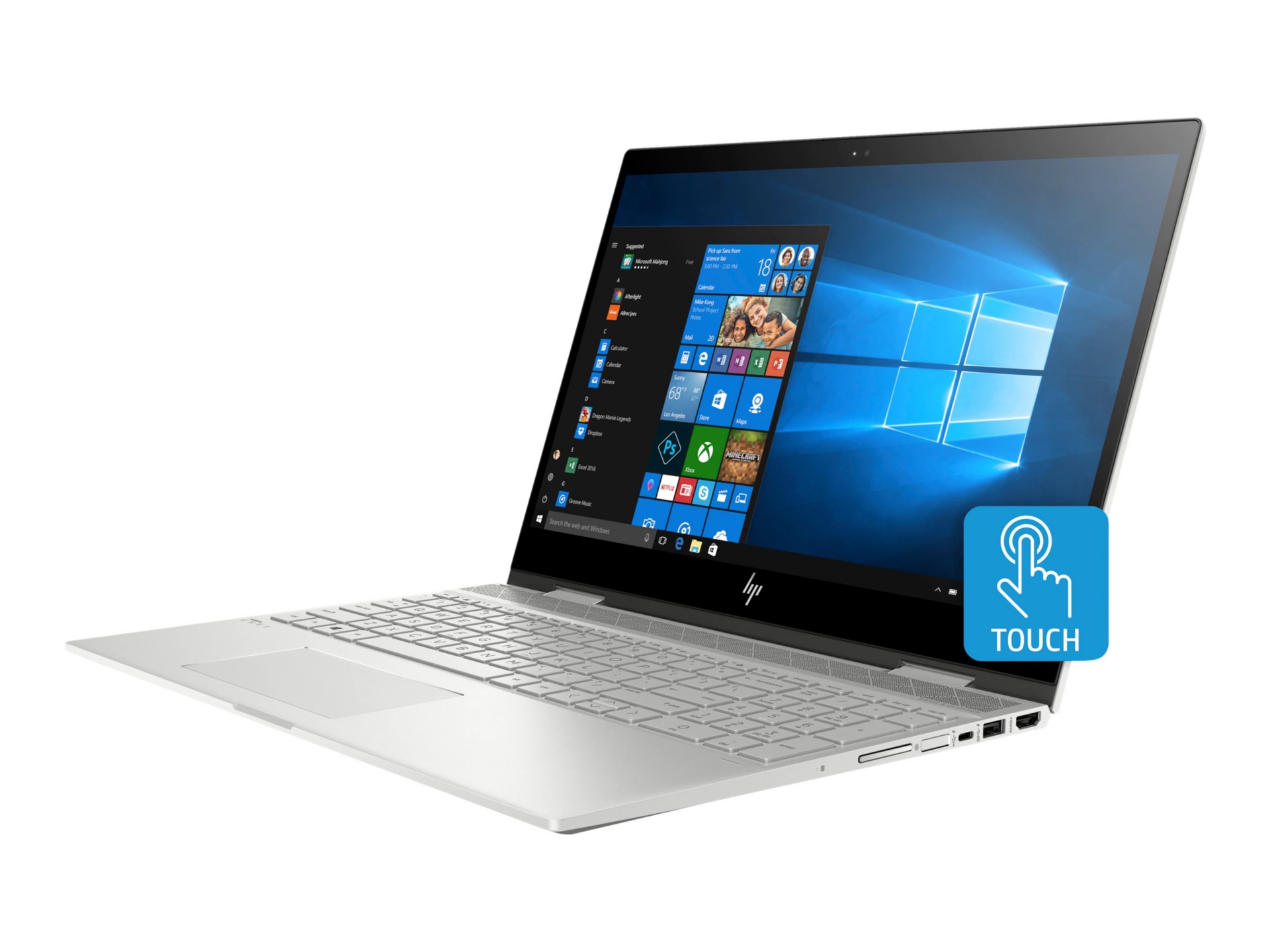HP ENVY x360 15-cn1020nr - 15.6" - Core i7 8565U - 8 GB RAM - 512 GB SSD -