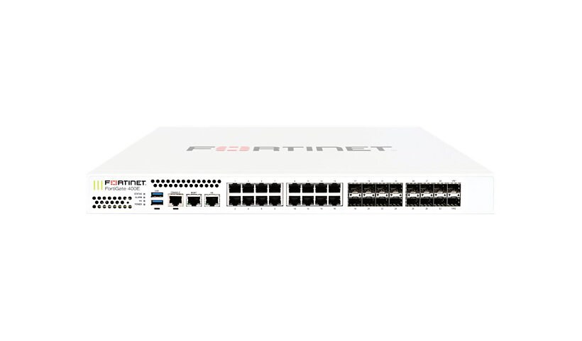 Fortinet FortiGate 3400E - security appliance - with 3 years FortiCare 24X7