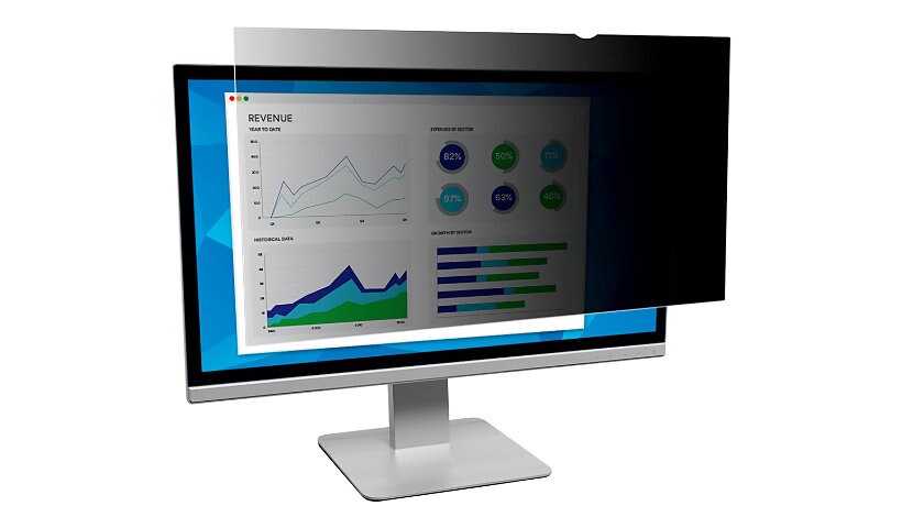 Filtre de confidentialité 3M for 20.7" Monitor - filtre anti-indiscrétion - 20.7" wide