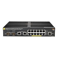 HPE Aruba 2930F 12G PoE+ 2G/2SFP+ - switch - 12 ports - managed - rack-mountable