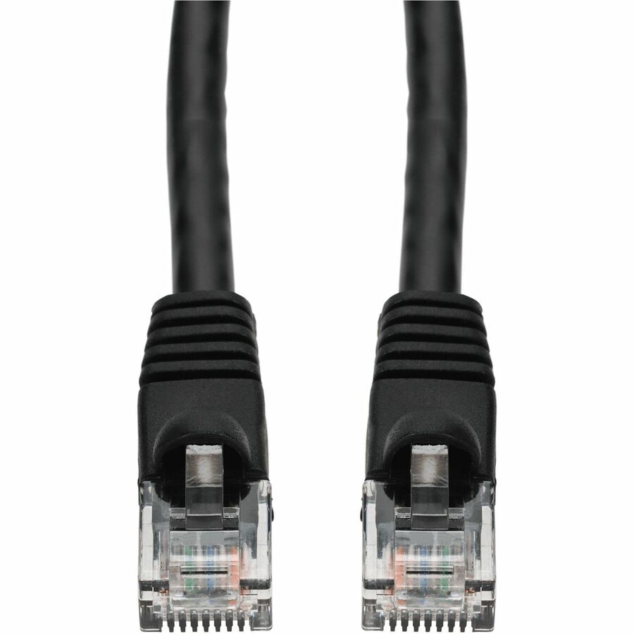 Proline 100ft RJ-45 (M) to RJ-45 (M) Black Cat6 UTP PVC Copper Patch Cable