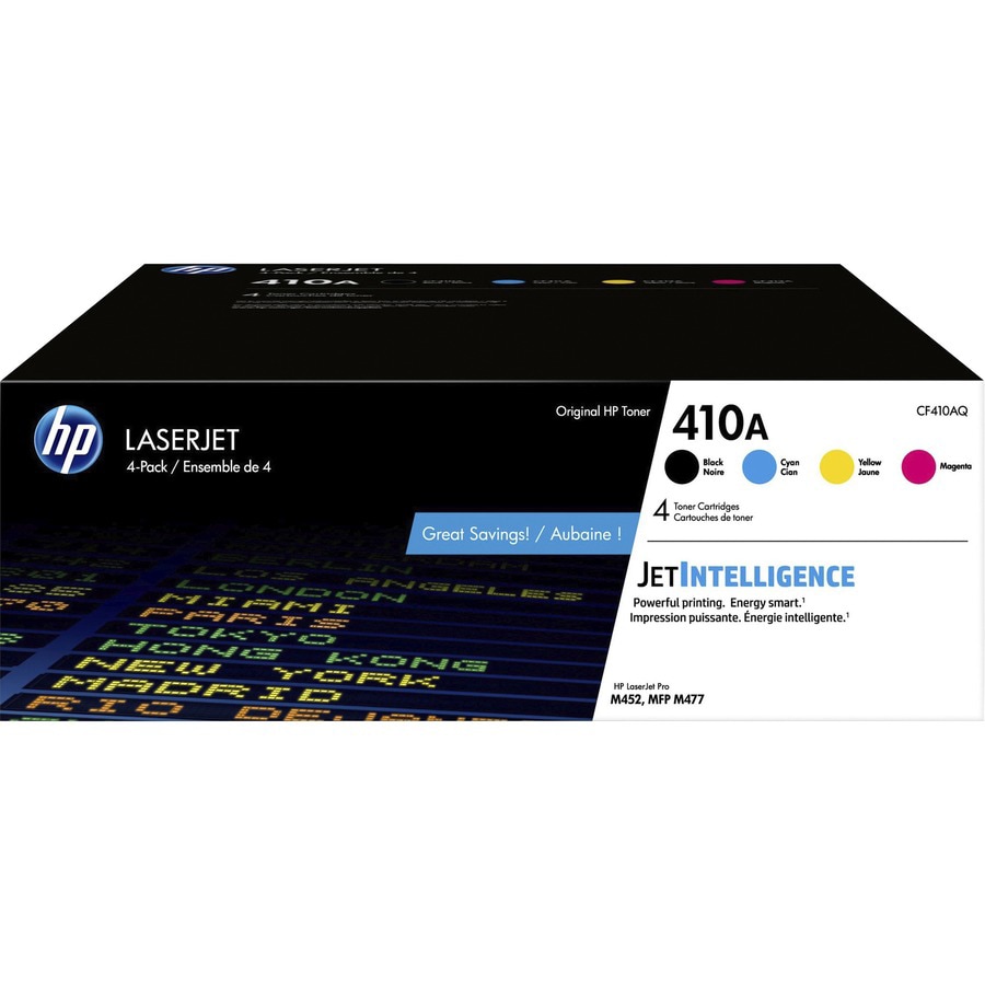 HP 410A - 4-pack - black, yellow, cyan, magenta - original - LaserJet - ton