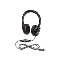 Califone NeoTech Plus 1017MUSB - wired headset - black