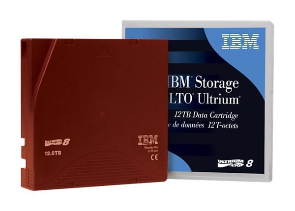 Lenovo - LTO Ultrium 8 x 1 - 12 TB - storage media