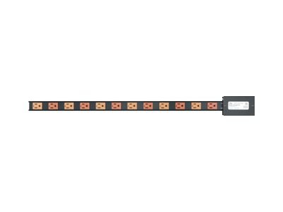 Middle Atlantic PDT Series Thin Power Strip PDT-2X615S - power strip