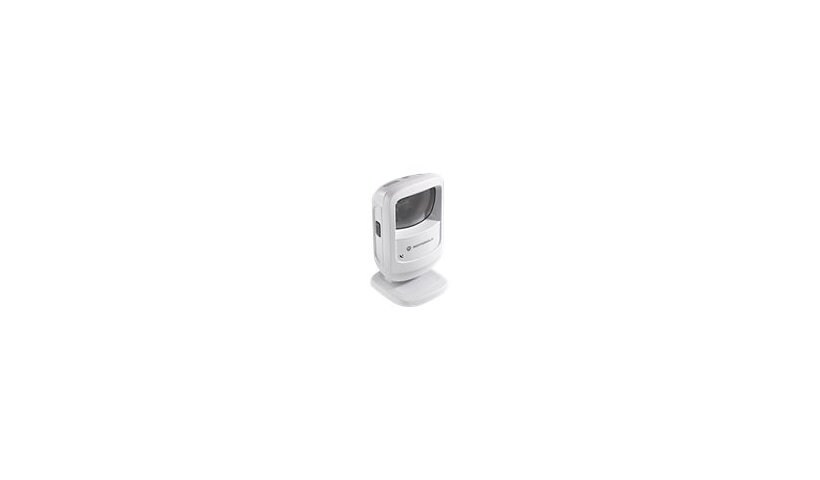 Zebra DS9208 Hands-Free Imager USB Barcode Scanner - White