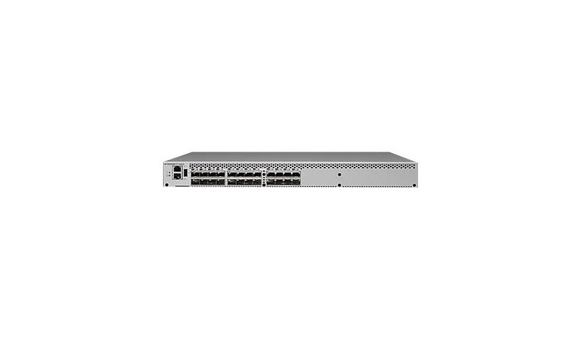 HPE SN3000B 16Gb 24-port/24-port Active Fibre Channel Switch - switch - 24 ports - rack-mountable