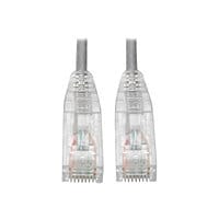 Eaton Tripp Lite Series Cat6 Gigabit Snagless Slim UTP Ethernet Cable (RJ45 M/M), PoE, Gray, 3 ft. (0.91 m) - patch