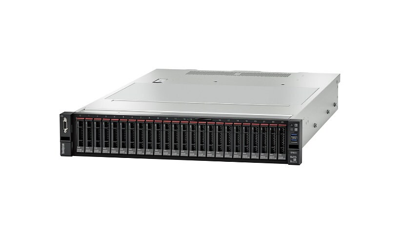 Lenovo ThinkSystem SR655 - rack-mountable - EPYC 7502P 2.5 GHz - 32 GB