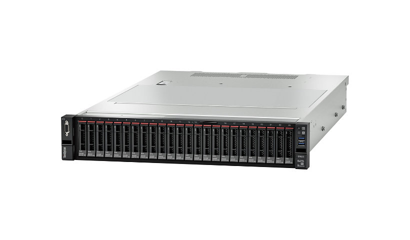 Lenovo ThinkSystem SR655 - rack-mountable - EPYC 7402P 2.8 GHz - 32 GB