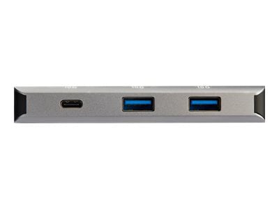 StarTech.com 3 Port USB C Hub with Gigabit Ethernet - 2x USB-A/1x USB-C - SuperSpeed 10Gbps USB 3.2 Gen 2 Type C Hub -