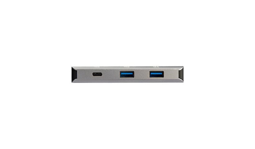 StarTech.com 3 Port USB C Hub with Gigabit Ethernet - 2x USB-A/1x USB-C - SuperSpeed 10Gbps USB 3.2 Gen 2 Type C Hub -