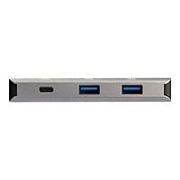 StarTech.com 3 Port USB C Hub with Gigabit Ethernet - 2x USB-A/1x USB-C - SuperSpeed 10Gbps USB 3,2 Gen 2 Type C Hub -