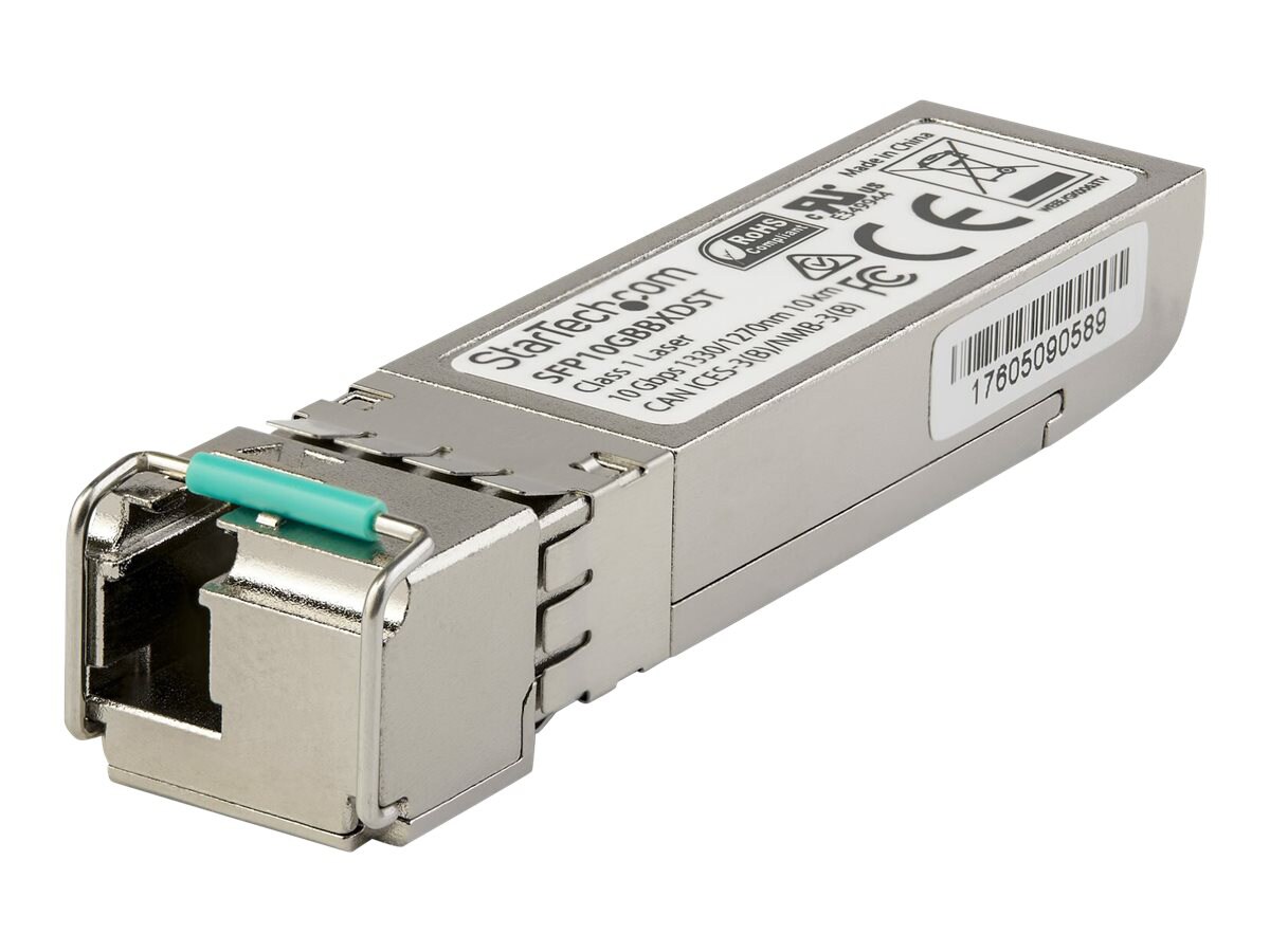 StarTech.com Dell EMC SFP-10G-BX10-D Compatible SFP+ Module - 10GBASE-BX-D - 10 GbE Gigabit Ethernet BiDi Fiber (SMF)