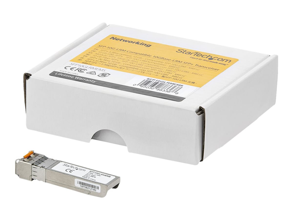 StarTech.com Dell EMC SFP-10G-LRM Compatible SFP+ - 10GbE MMF - 200m DDM