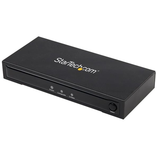 StarTech.com S-Video or Composite to HDMI Converter with Audio - 720p - NTS