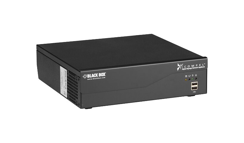 Black Box iCOMPEL Content Commander Appliance 50 Subscribers - digital signage publisher