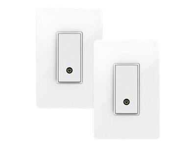 WeMo Smart Light Switch - light switch - 802.11n (pack of 2)
