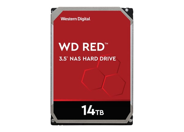 WD Red Plus NAS Hard Drive WD140EFFX - hard drive - 14 TB - SATA 6Gb/s