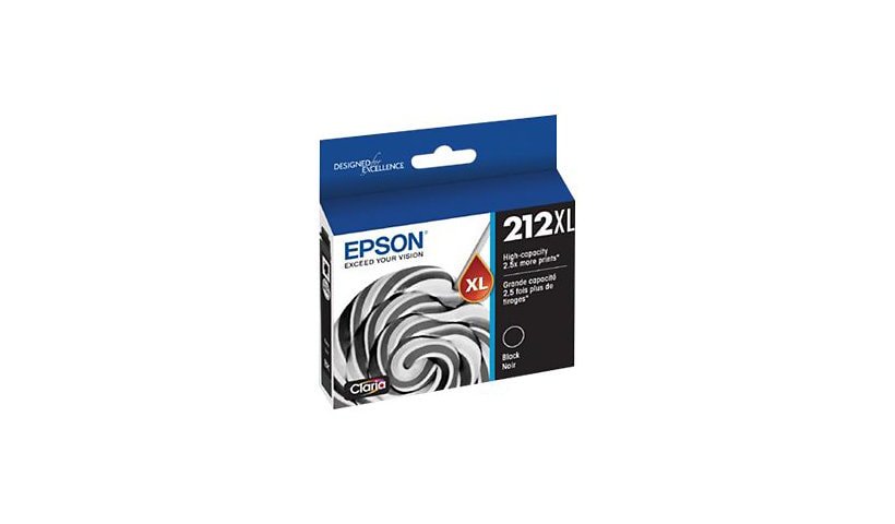 Epson 212XL - High Capacity - black - original - ink cartridge