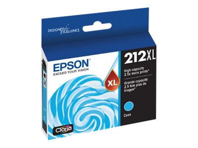 Epson 212XL - High Capacity - cyan - original - ink cartridge