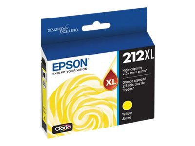 Epson 212XL - High Capacity - yellow - original - ink cartridge