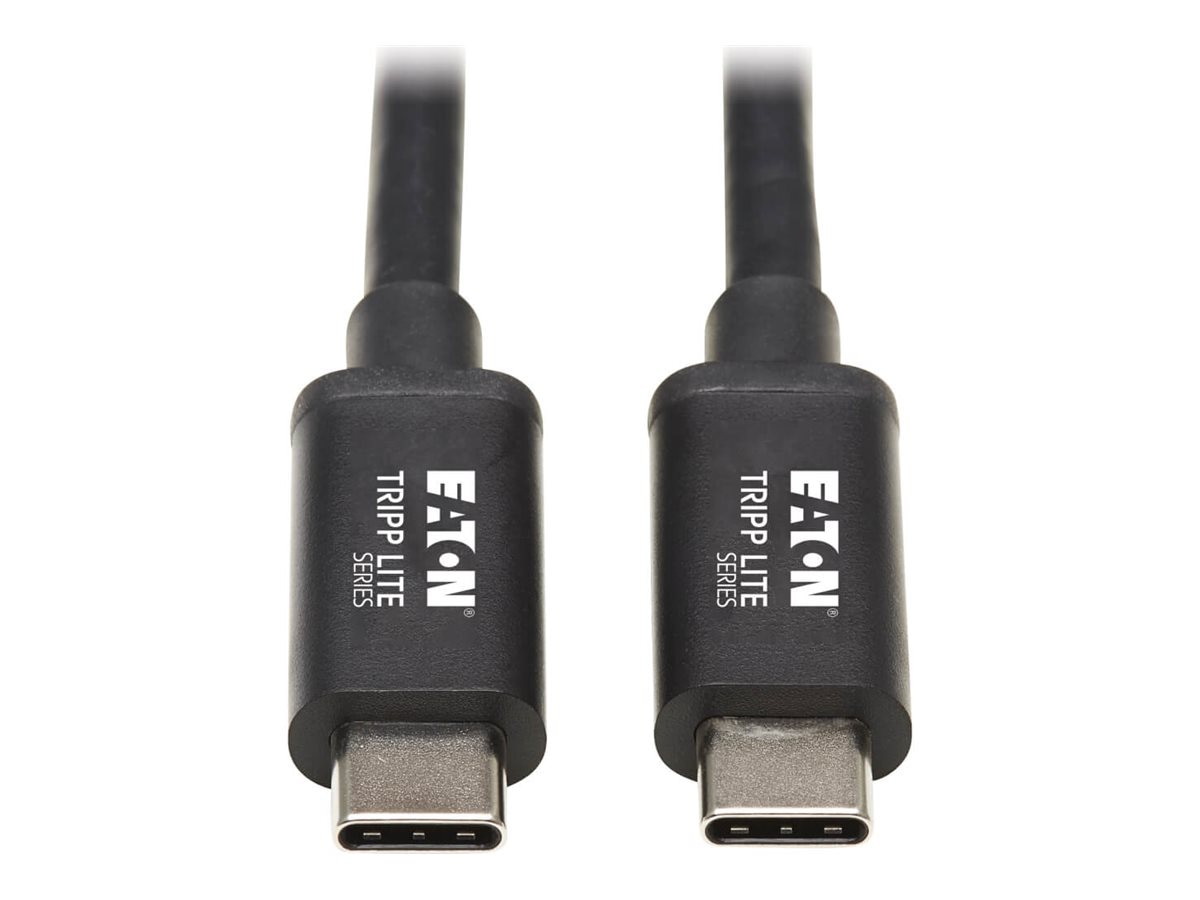Eaton Tripp Lite Series Thunderbolt 3 Passive Cable M/M 40 Gbps, 5A 100W Po