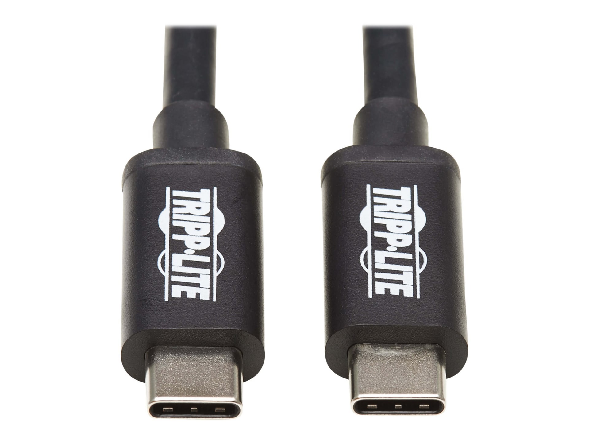 Tripp Lite Thunderbolt 3 Cable 20 Gbps Passive 5A 100W PD 4K USB C M/M 1.5M