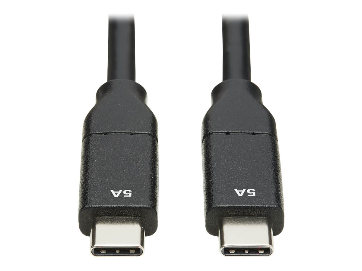 Thumbnail 3 of 5 for Eaton Tripp Lite Series USB Type C to USB C Cable USB 2.0 5A Rating USB-IF Cert M/M USB B Type C 3M - USB-C cable - 24