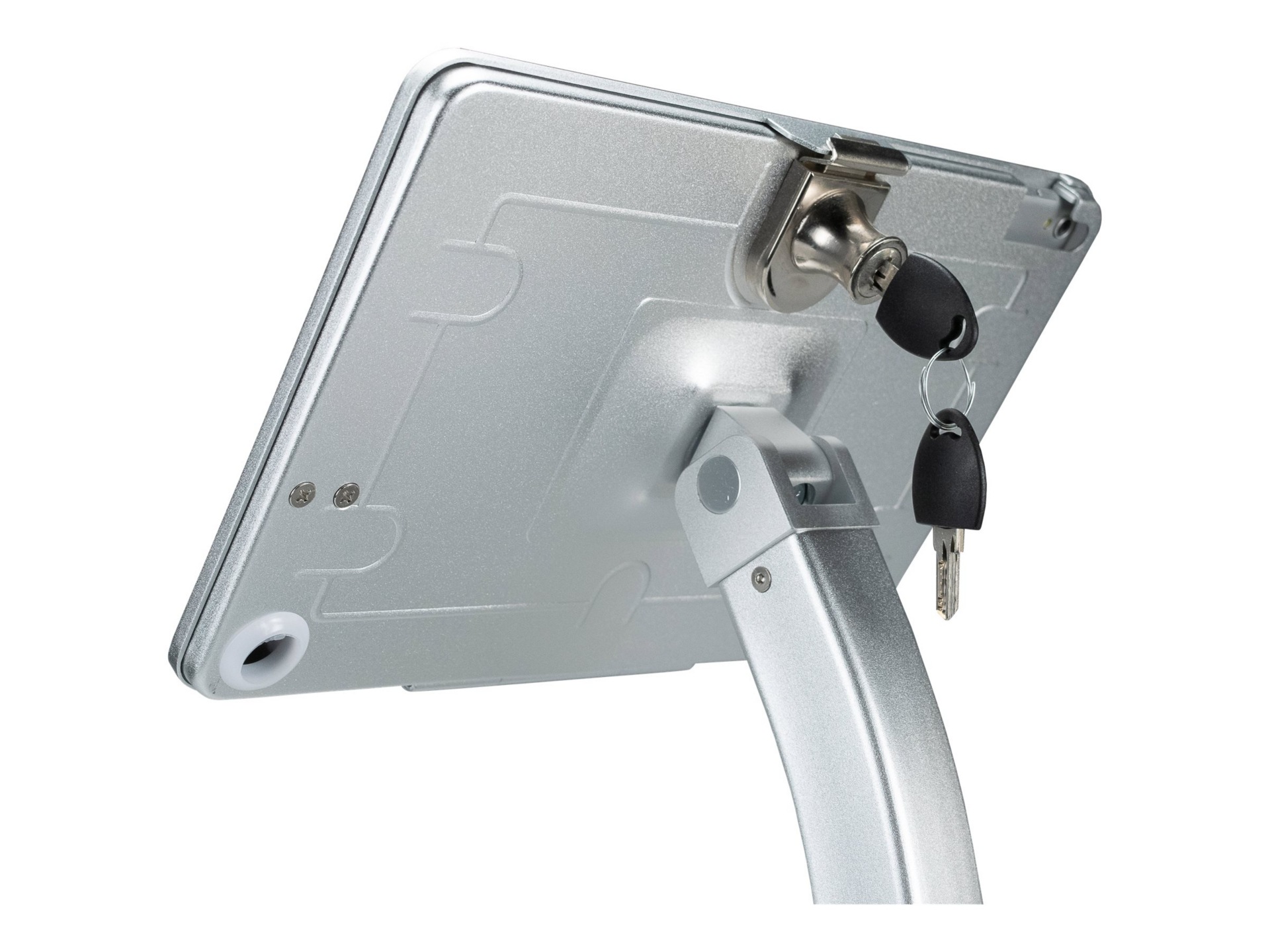 Thumbnail 3 of 23 for CTA Digital Dual Security Kiosk Stand with Locking Case and Cable for iPad 10.2-Inch
