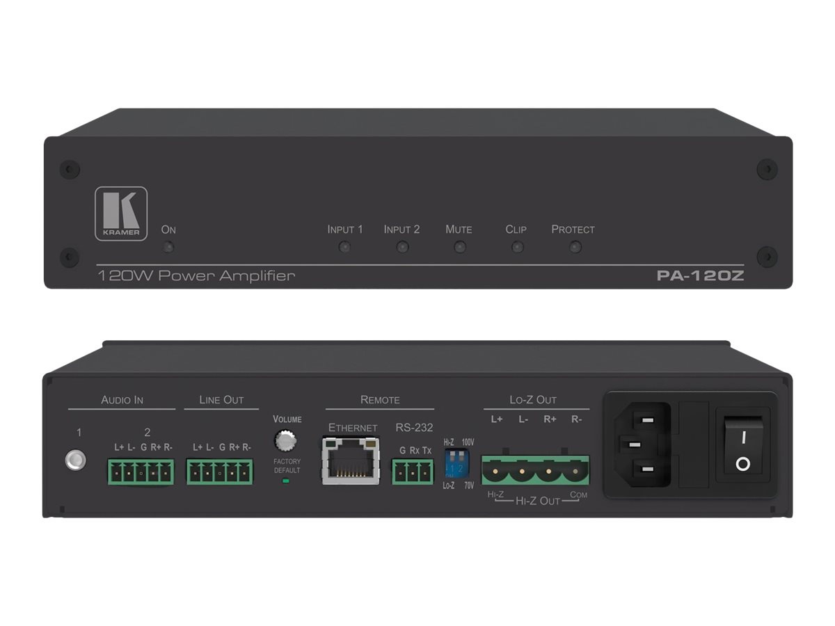 Thumbnail 2 of 2 for Kramer PA-120Z - power amplifier