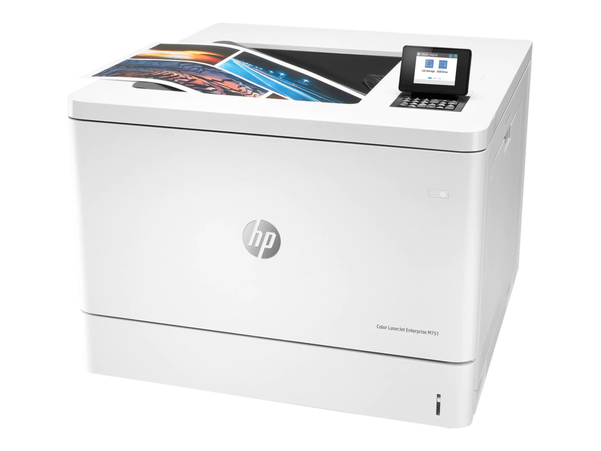 HP LaserJet Enterprise M751 M751n Desktop Laser Printer - Color