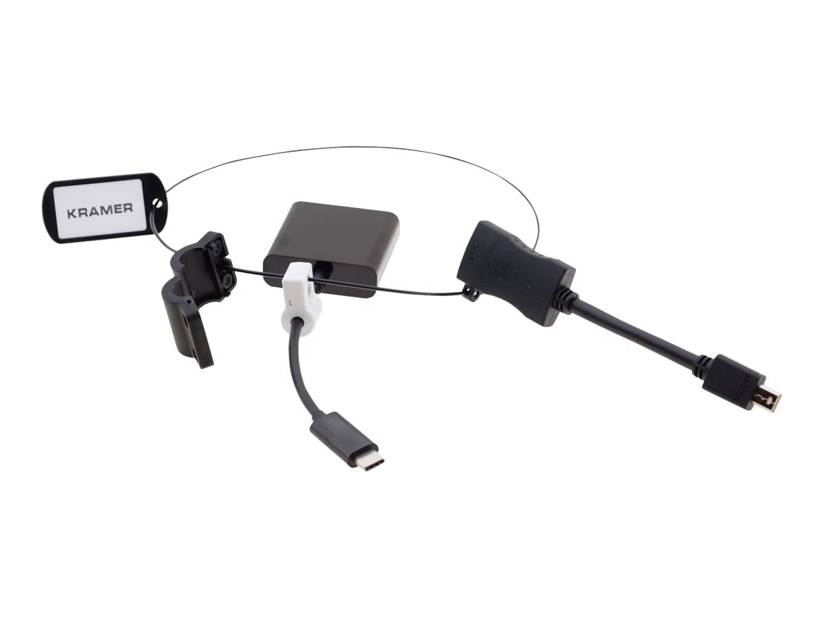 Kramer AD-RING-8 - video / audio adapter kit - DisplayPort / HDMI / USB