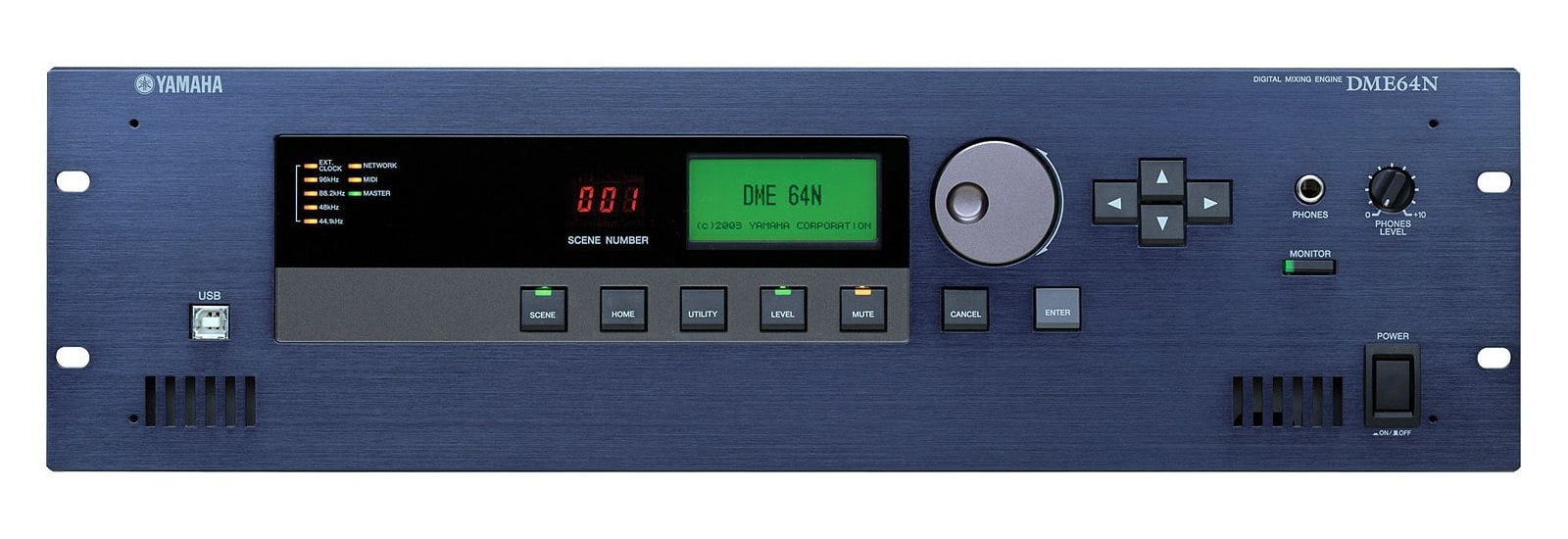 Yamaha DME64N Networkable Digital Mixing Engine