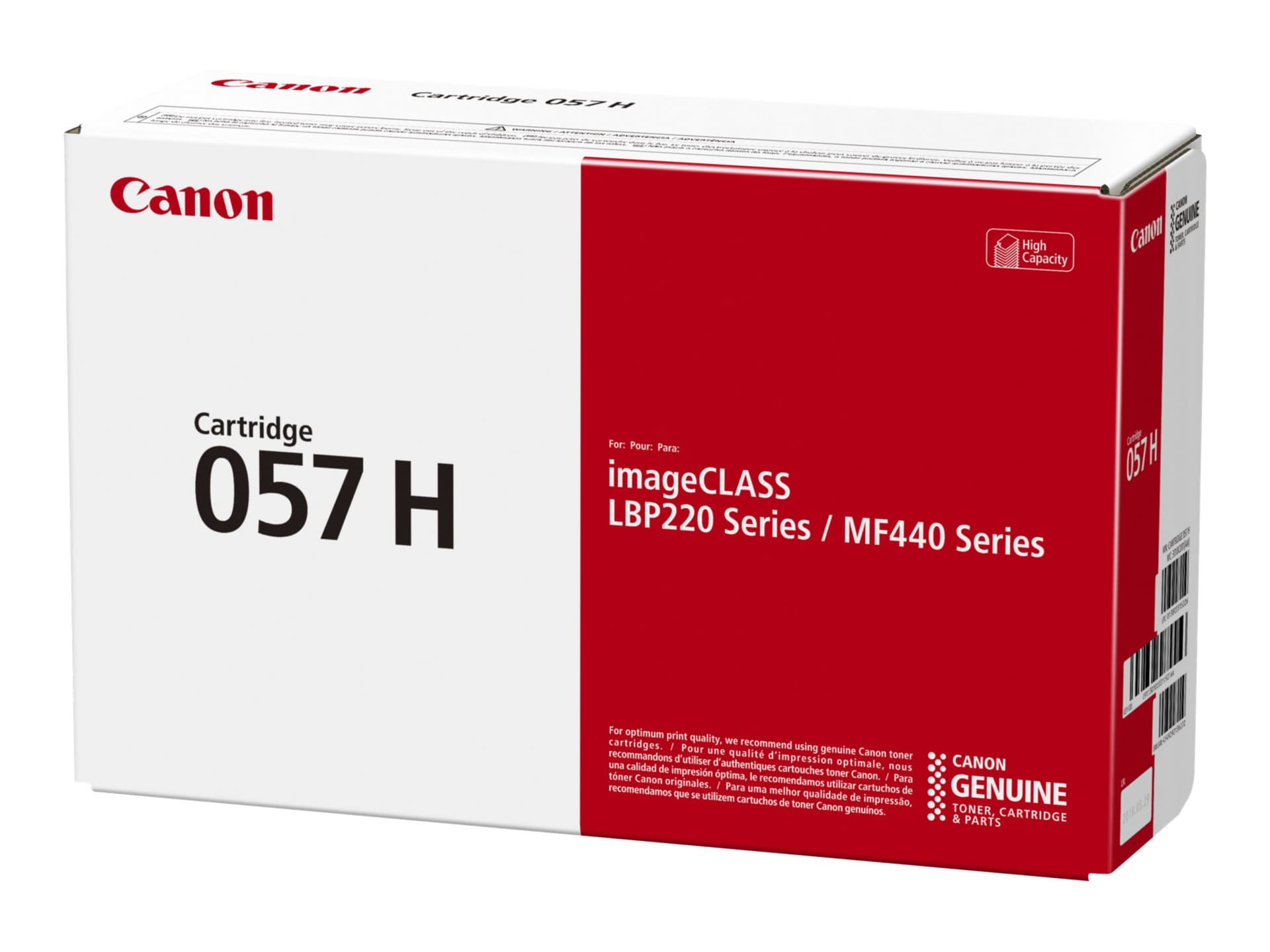 Canon 057 H - High Capacity - black - original - toner cartridge