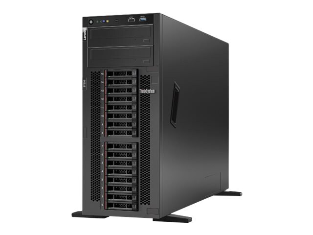 Lenovo ThinkSystem ST550 - tower - Xeon Silver 4210 2.2 GHz - 16 GB - no HDD