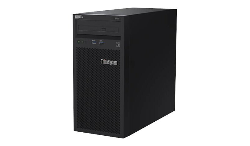 Lenovo ThinkSystem ST50 - tower - Xeon E-2124G 3.4 GHz - 8 GB - 2 TB