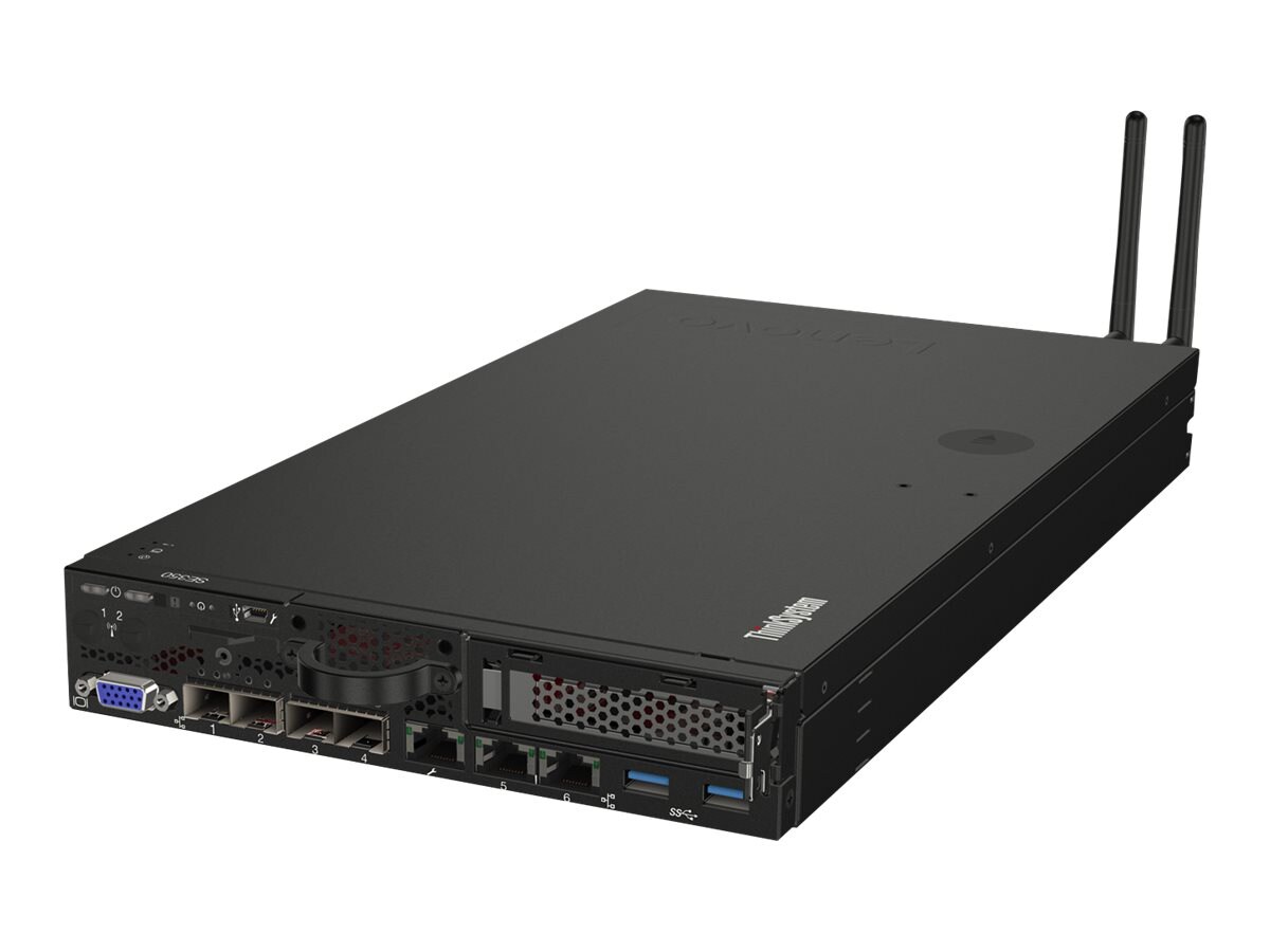 Lenovo ThinkSystem SE350 - Desktop Mounting - rack-mountable - Xeon D-2123I