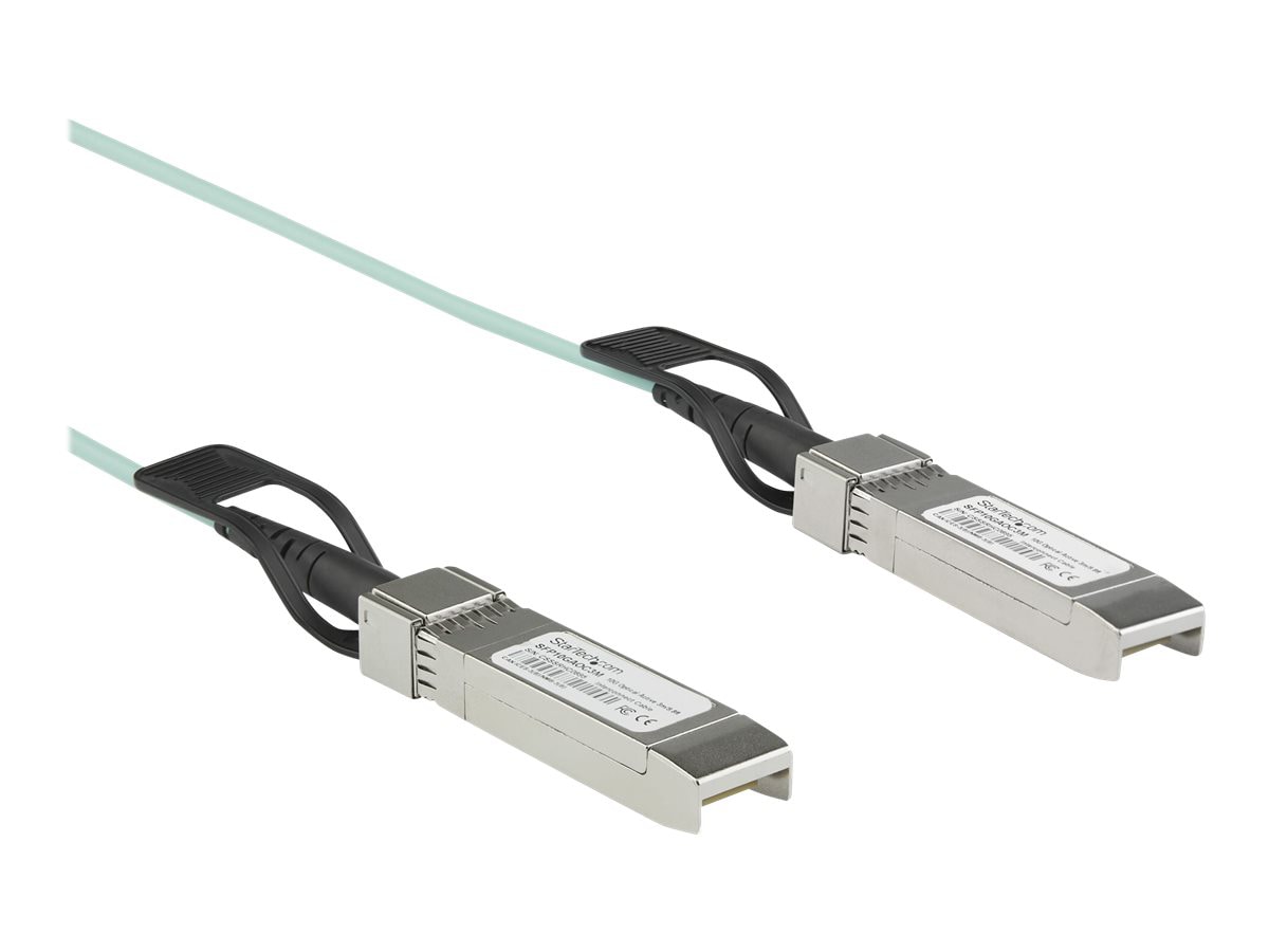 StarTech.com 3m/9.84ft 10G SFP+ AOC Cable for Dell EMC AOC-SFP-10G-3M 10GbE