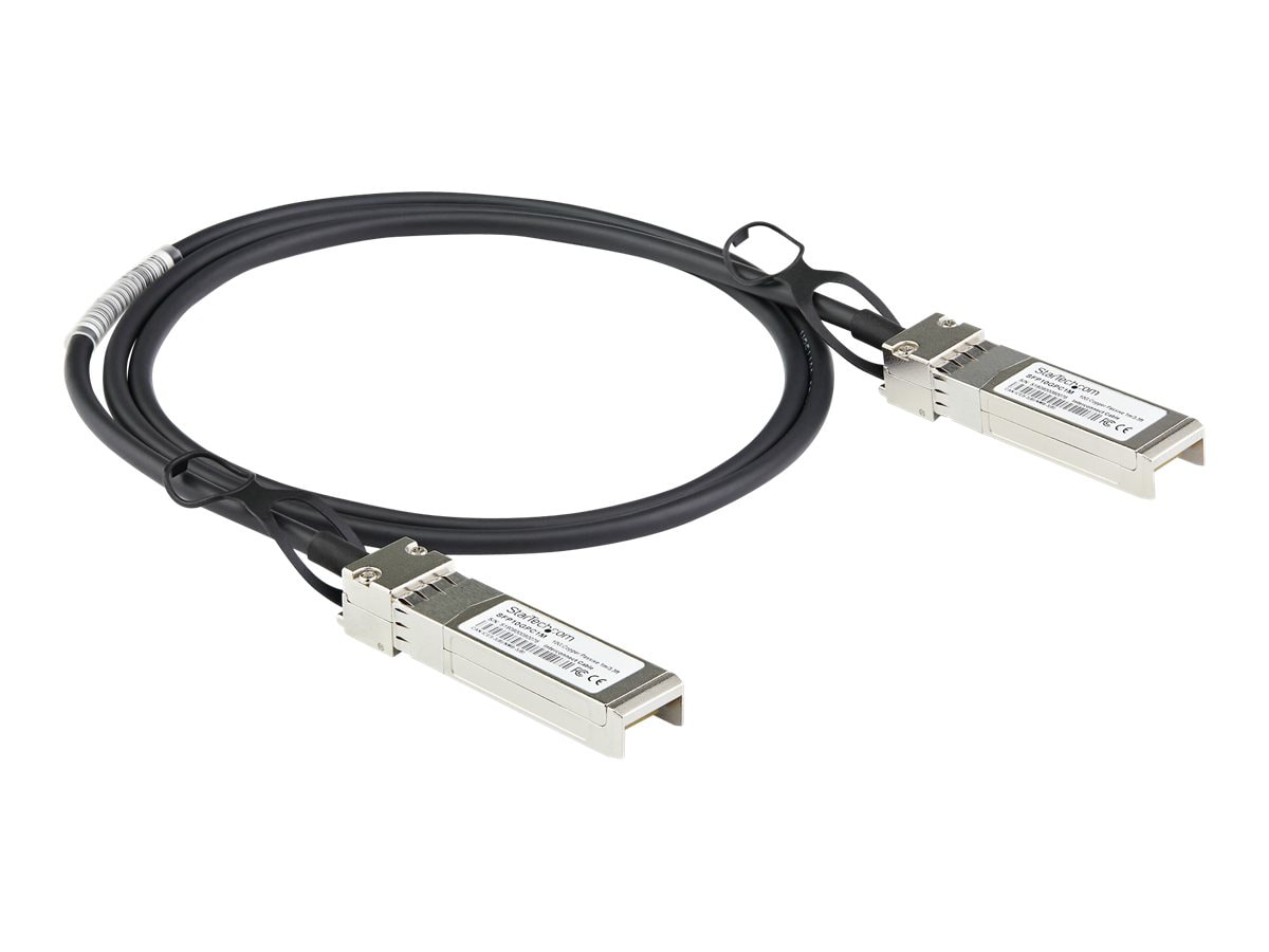StarTech.com 1m SFP+ to SFP+ Direct Attach Cable for Dell EMC DAC-SFP-10G-1M - 10GbE SFP+ Copper DAC 10 Gbps Passive