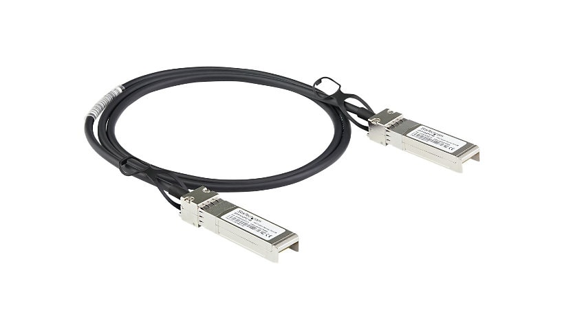 StarTech.com 2m SFP+ to SFP+ Direct Attach Cable for Dell EMC DAC-SFP-10G-2M - 10GbE - SFP+ Copper DAC 10 Gbps Passive