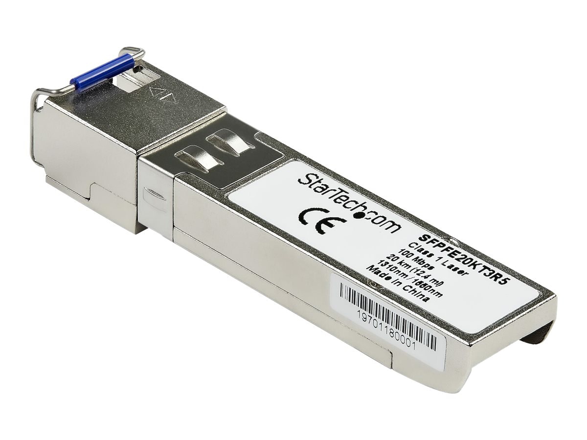 StarTech.com Juniper SFP-FE20KT15R13 Compatible - 100MbE BiDi SMF SFP