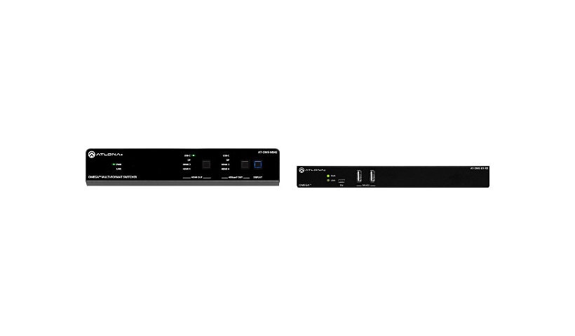 Atlona Omega AT-OME-MS42-KIT 4x2 matrix switcher / audio disembedder / HDBaseT transmitting system