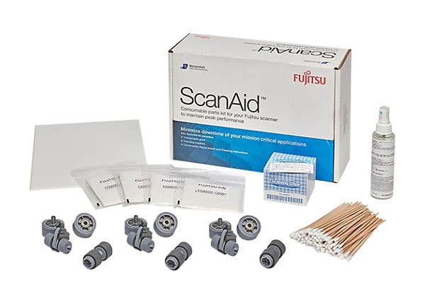 Fujitsu ScanAid scanner consumable kit