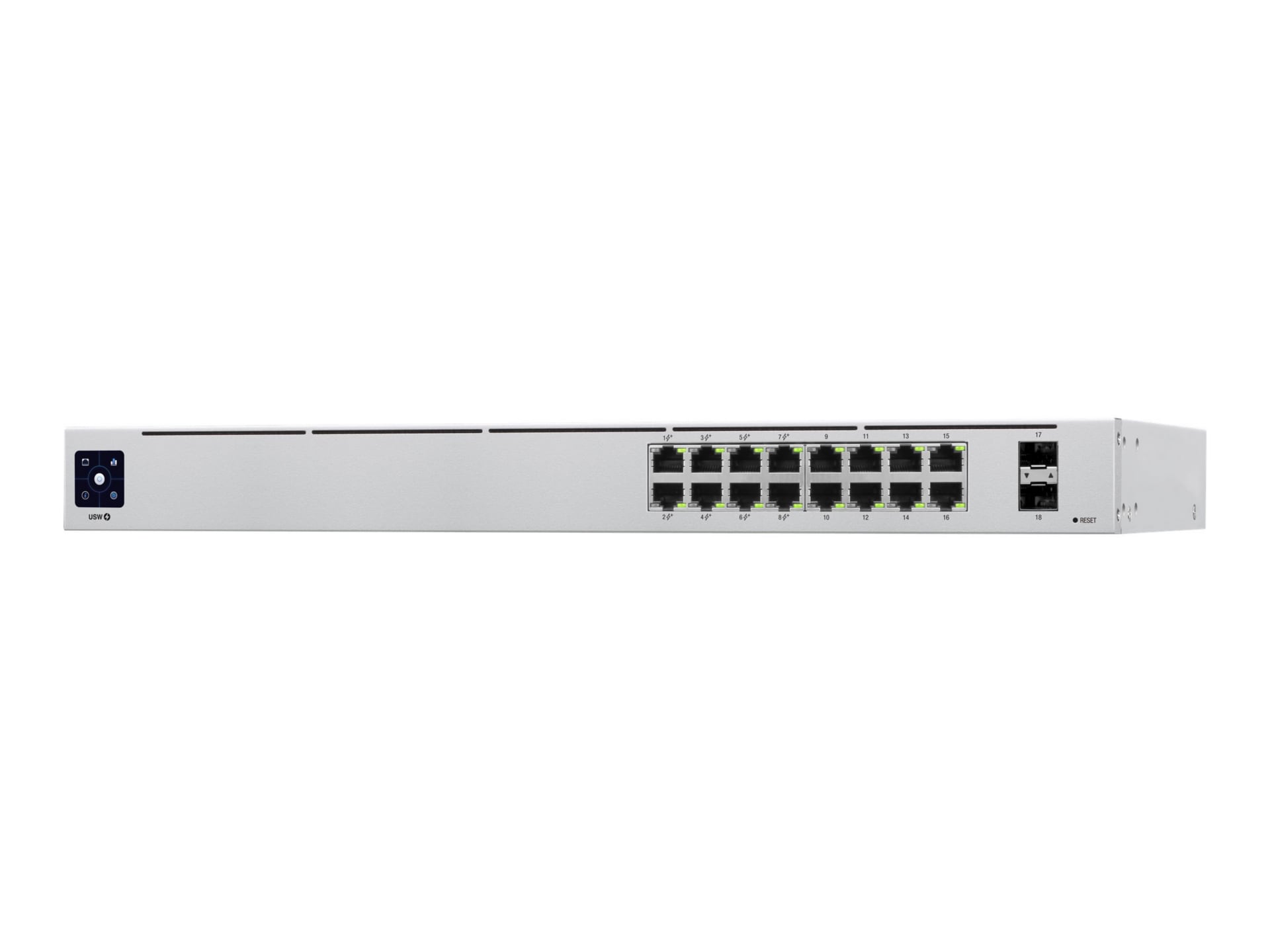 Ubiquiti UniFi Switch USW-16-POE - switch - 16 ports - managed - rack-mountable