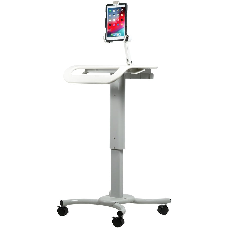 CTA Rolling Security Medical Cart - iPad 7-9, iPad Pro 11" & 7-14" Tablets