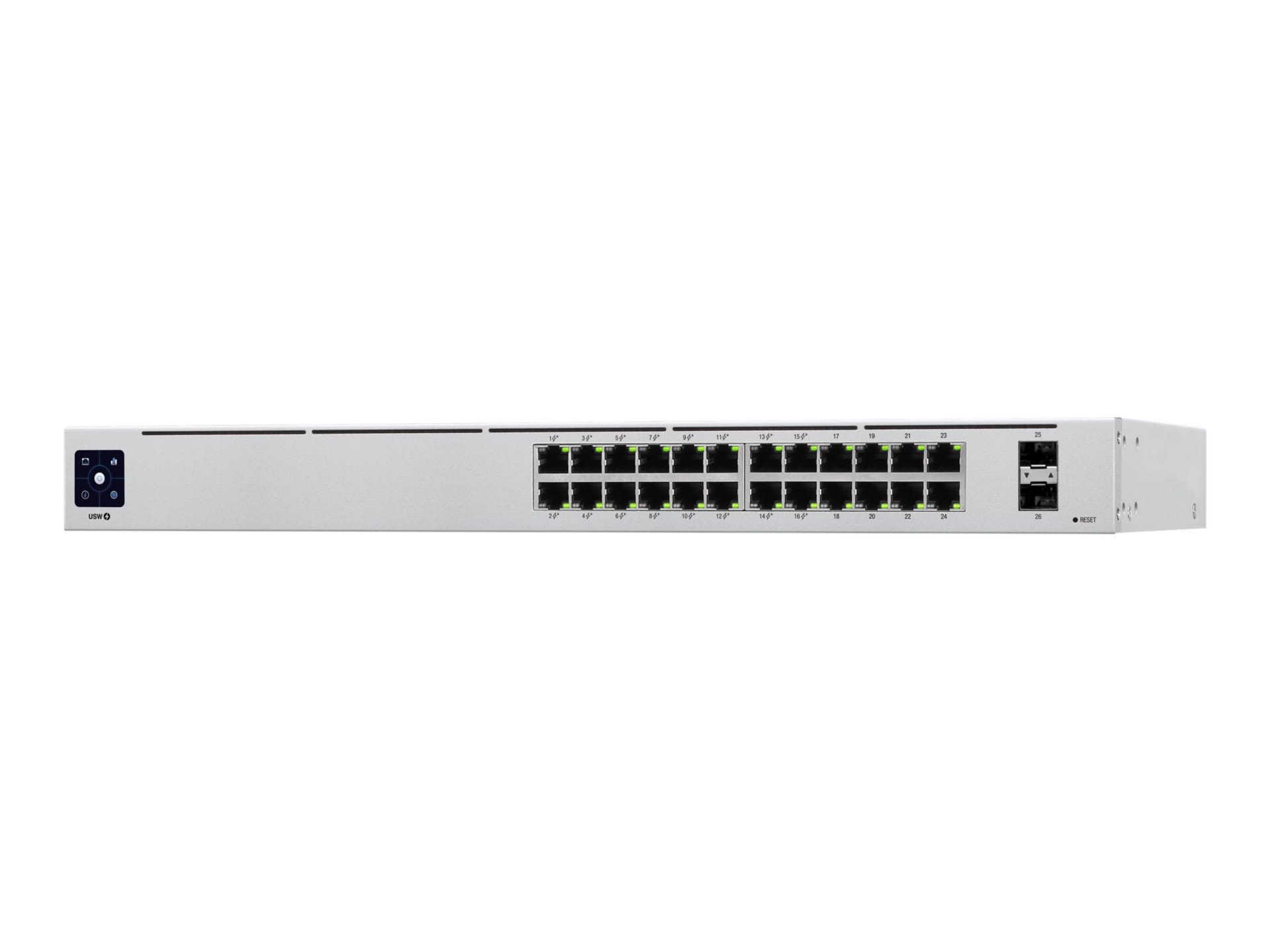 Ubiquiti UniFi Switch USW-24-POE - switch - 24 ports - managed -  rack-mountable - USW-24-POE - Ethernet Switches 